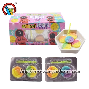3 в 1 Gummies Hot Korea Squid Гра Gummy Candy