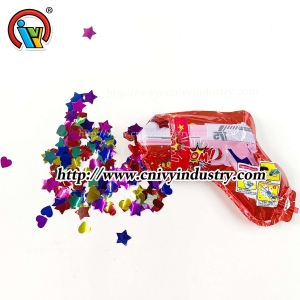 Повітряні кульки пістолети фольговані Надувні конфетті пістолет повітряна куля феєрверк